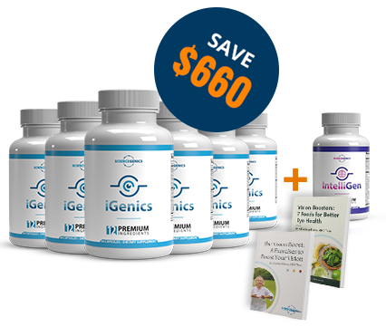 iGenics 6 bottles package